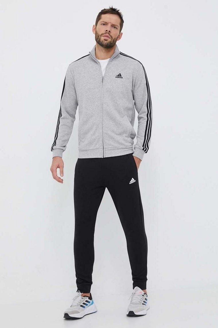 adidas dres Essentials męski kolor szary IC6748