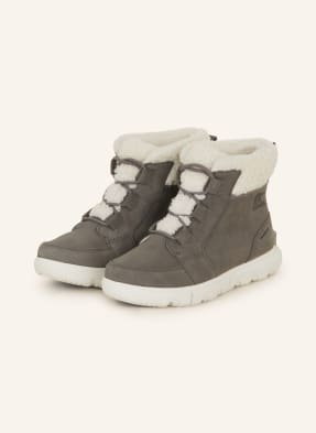 Sorel Botki Sznurowane Explorer Next Carnival grau