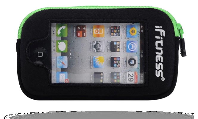 iFitness Kieszeń Na iPhona OA ADP03 BLK/GREEN IFIT-0200