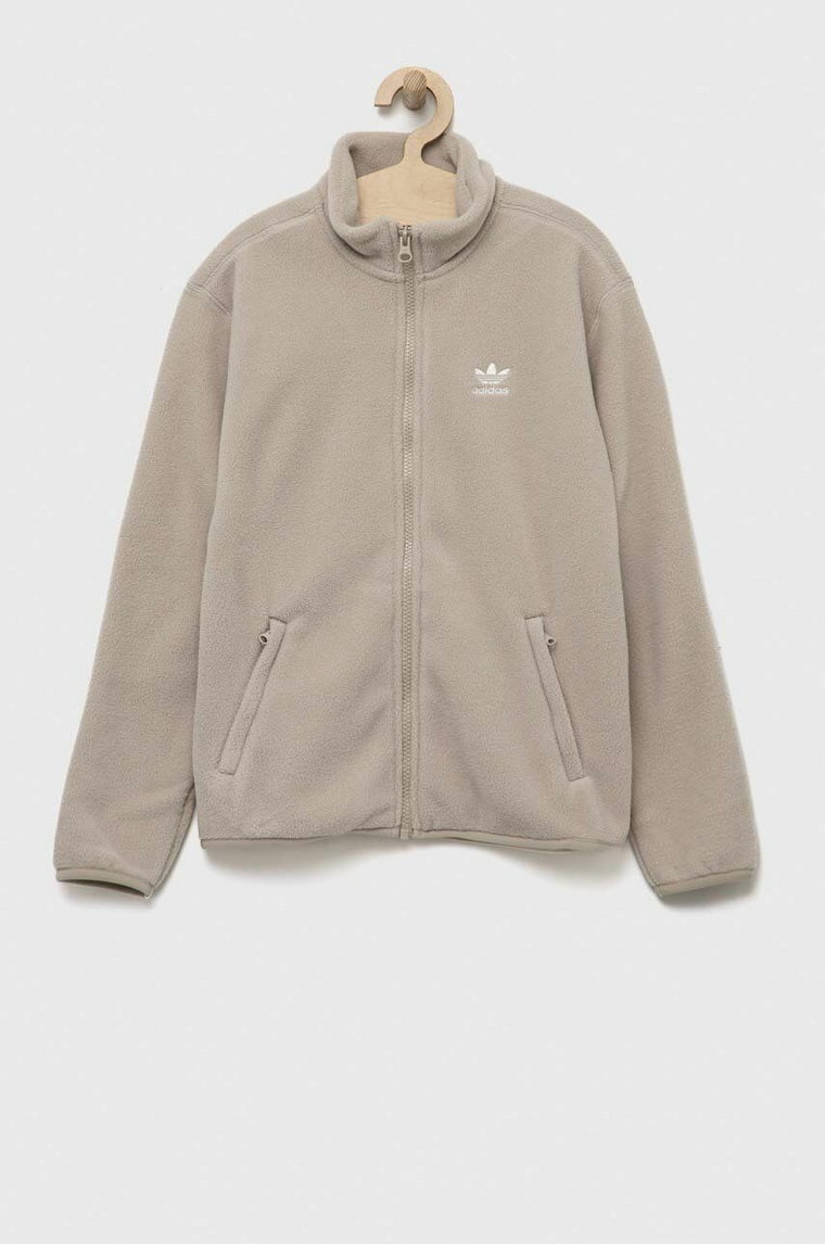 adidas Originals bluza dziecięca kolor beżowy