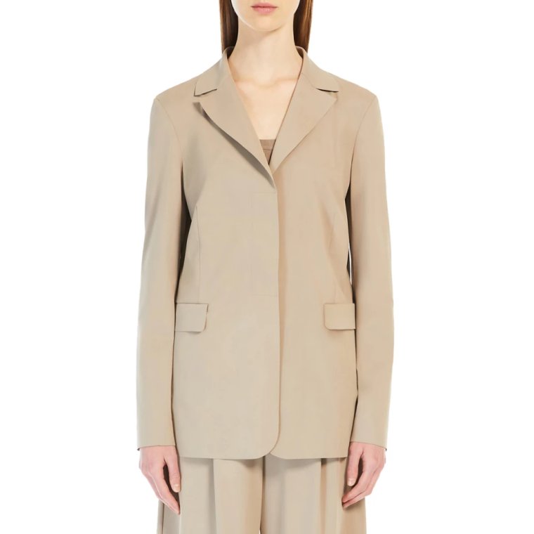 Beżowy Kaiser Blazer Max Mara