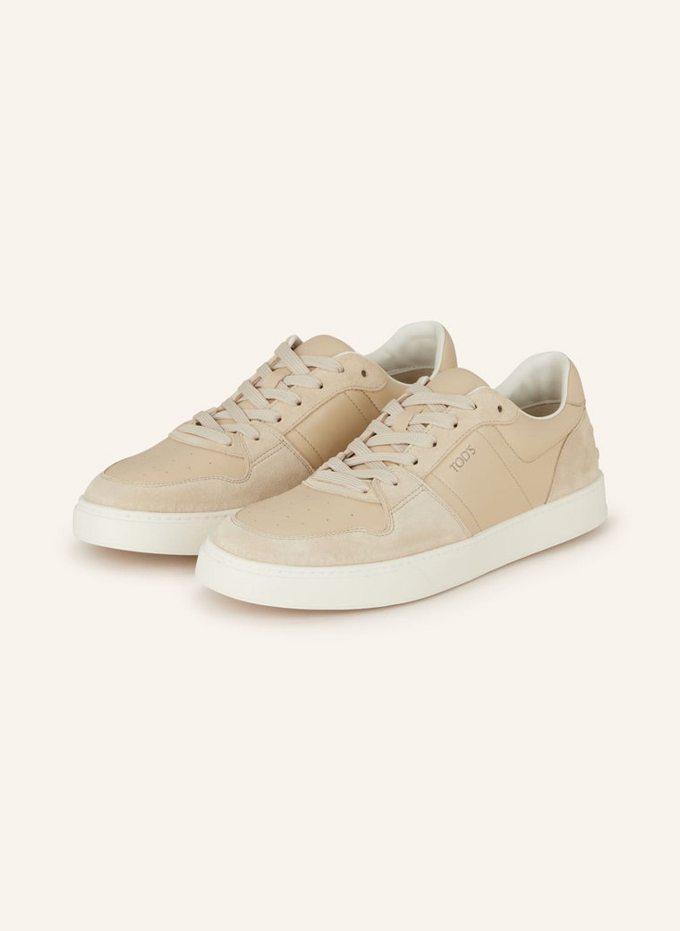 Tod's Sneakersy Cassetta beige