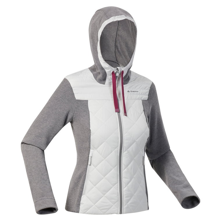 Bluza turystyczna damska Quechua NH100 Hybrid