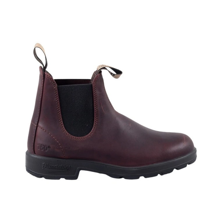 Burgundzkie Buty Chelsea Heritage Blundstone