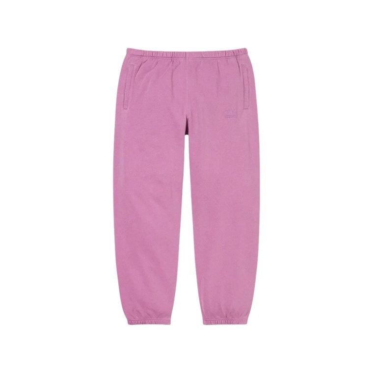 Limitowana edycja Różowe Spodnie z pigmentem Supreme
