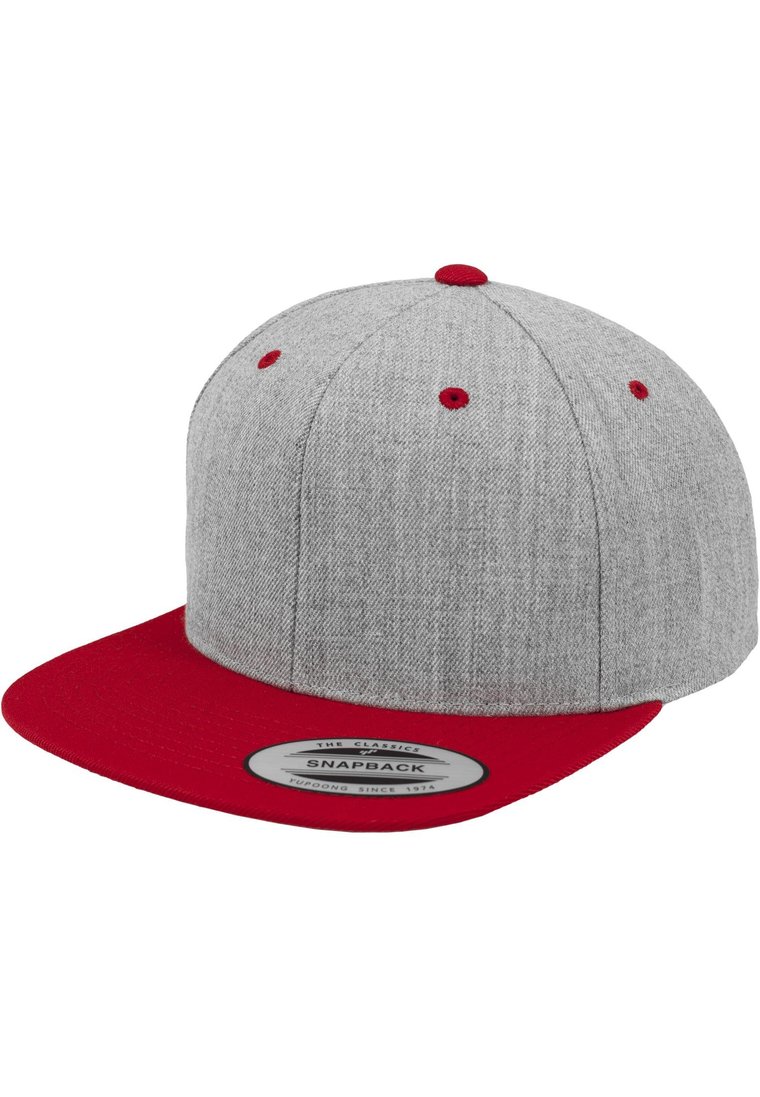 Czapka Z Daszkiem  Snapback Szara Flexfit 6089MT Classic