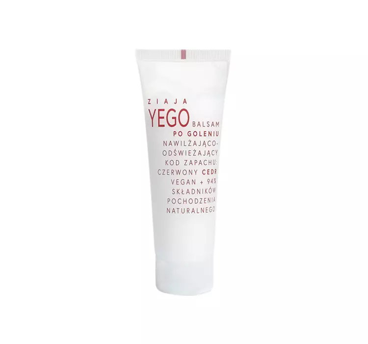 ZIAJA YEGO BALSAM PO GOLENIU CZERWONY CEDR 80ML