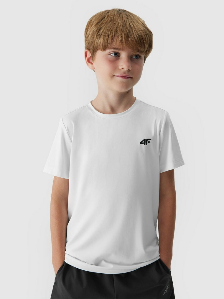 Komplet sportowy szybkoschnący na WF (koszulka+spodenki+worek) chłopięcy