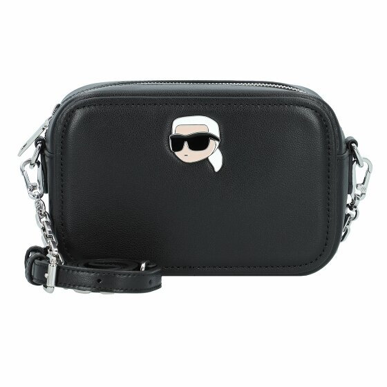 Karl Lagerfeld Ikonik 2.0 Torba na ramię Skórzany 20 cm black