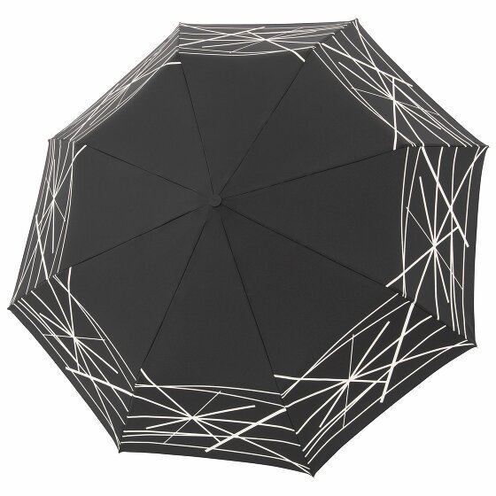 Doppler Manufaktur Classic Carbon Steel Pocket Umbrella 31 cm streifen