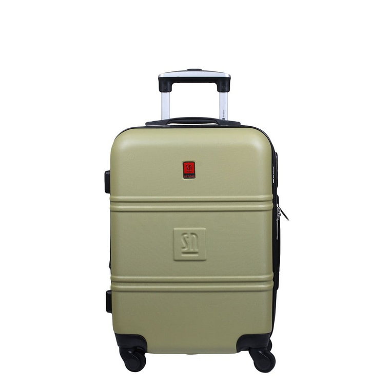 Oliwkowa walizka kabinowa 55cm poszerzana Art Class Collection