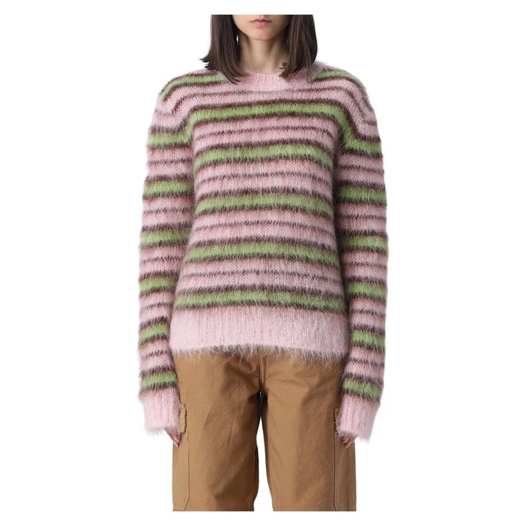 Przytulny i stylowy sweter z okrągłym dekoltem Marni