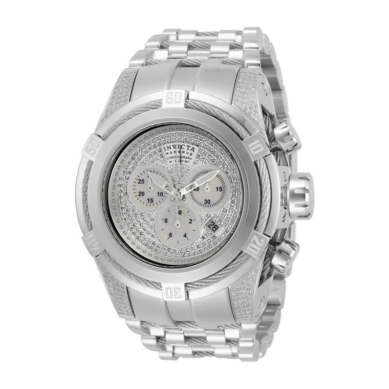 Reserve - Bolt Zeus 29900 Men&amp;#39;s Quartz Zegarek - 50mm - With 313 diamonds Invicta Watches