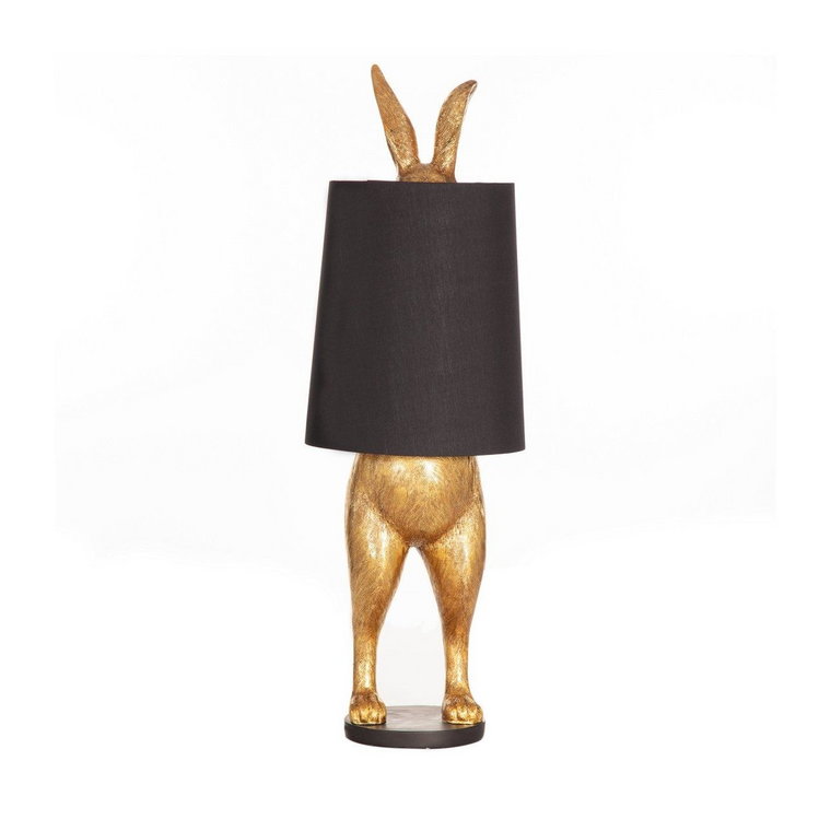 Lampa DEKORIA Gold Rabbit XL, złota, 40x40x117 cm, 60 W