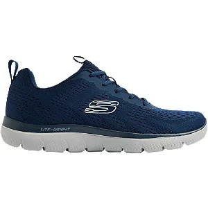 Granatowe sneakersy męskie skechers track - Męskie - Kolor: Granatowe - Rozmiar: 46