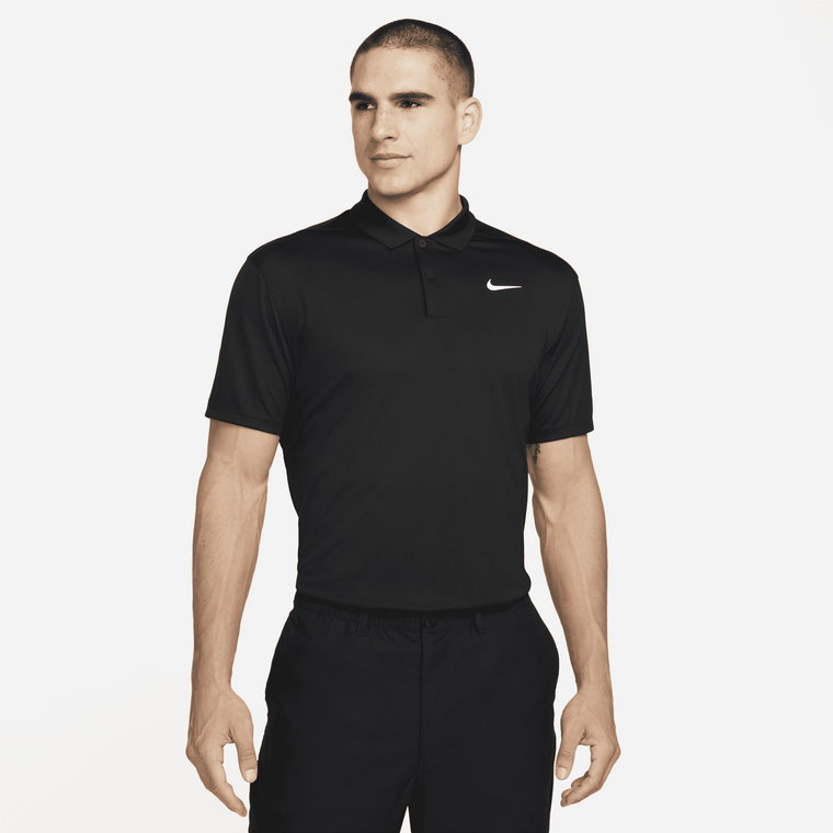 Męska koszulka polo do tenisa NikeCourt Dri-FIT - Niebieski