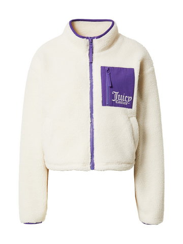 Juicy Couture Sport Bluza polarowa funkcyjna  fioletowy / pełnobiały