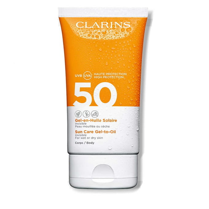 Clarins Sun Care Gel To Oil  spf 50 Olejek do opalania 150 ml