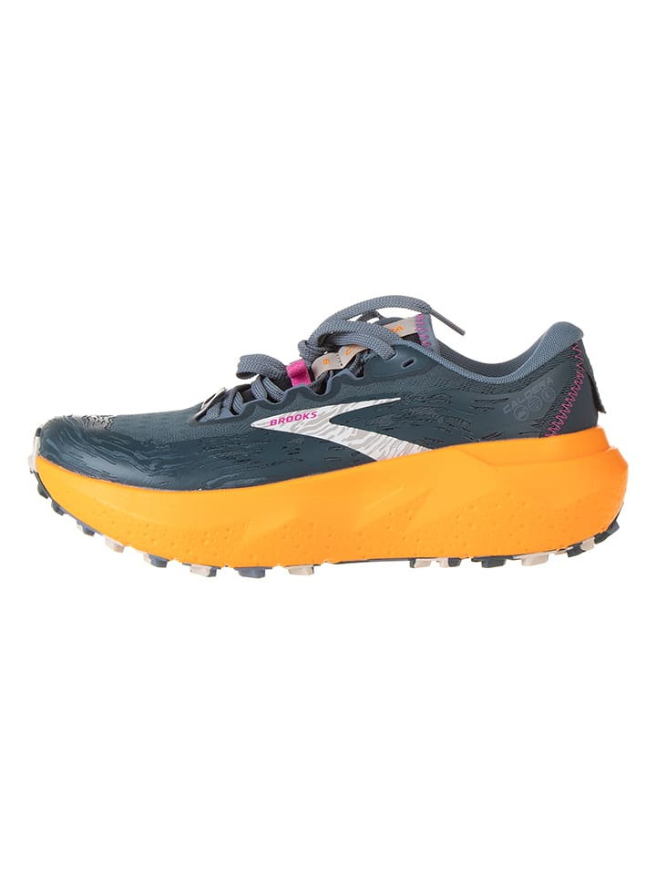 Brooks Buty "Caldera 6" w kolorze antracytowo-pomarańczowym do biegania