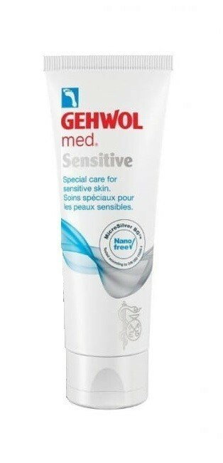 Gehwol Med Sensitive Krem z mikrosrebrem skóra wrażliwa 75 ml