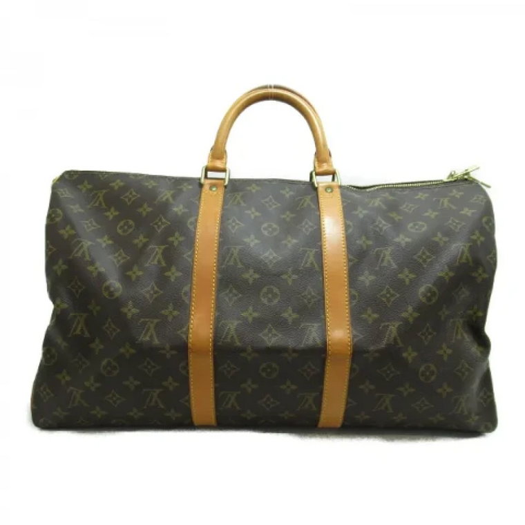 Brązowa torba podróżna LV Keepall 50 Louis Vuitton Vintage