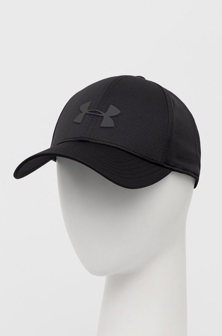 Under Armour czapka 1369781 kolor czarny gładka 1369781-001