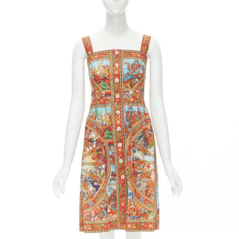 Bawełniane sukienki Dolce & Gabbana Pre-owned