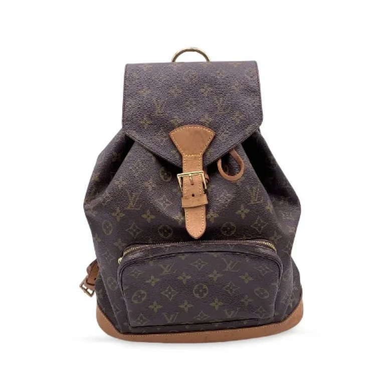 Pre-owned Canvas backpacks Louis Vuitton Vintage