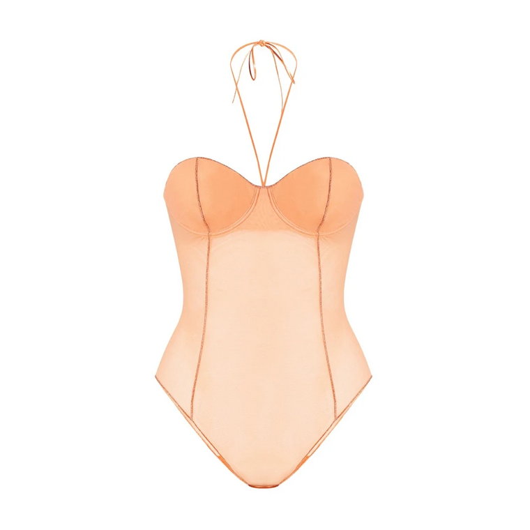 Sheer Bodysuit Oseree