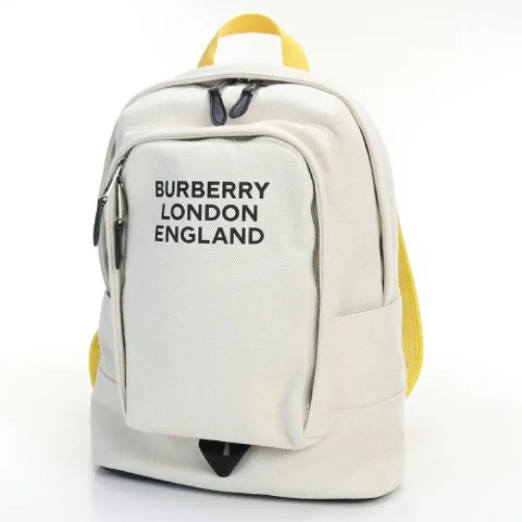 Pre-owned Cotton backpacks Burberry Vintage