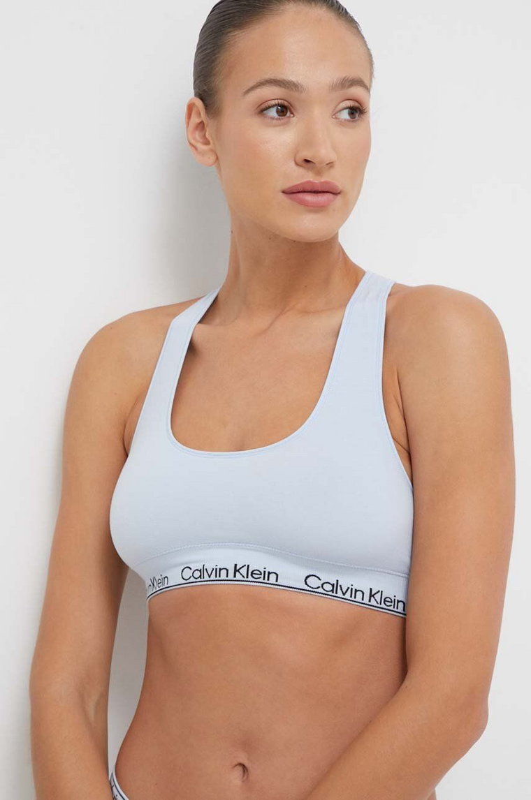 Calvin Klein Underwear biustonosz kolor niebieski