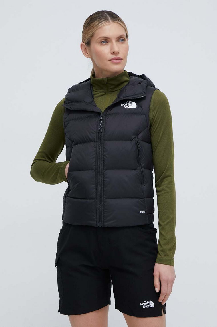 The North Face bezrękawnik sportowy puchowy Hyalite kolor czarny zimowy NF0A7SXEJK31