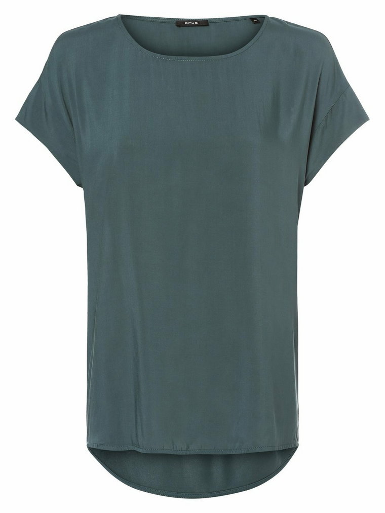 Opus - T-shirt damski  Skita soft, zielony