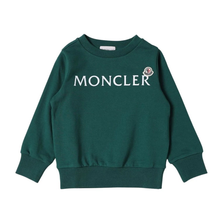Zielony Sweter dla Dzieci Moncler