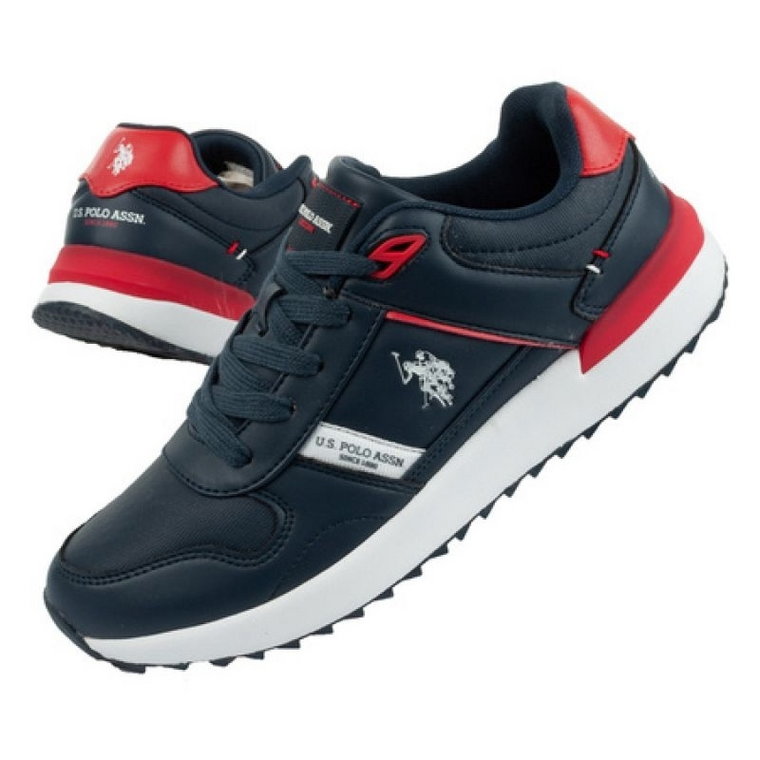 Buty sportowe U.S. Polo ASSN. M UP12M68089-DBL-RED02 czerwone granatowe