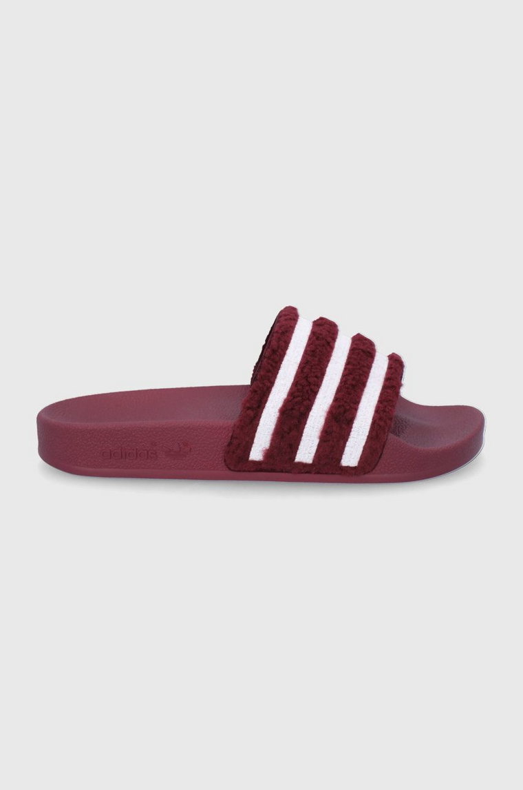 adidas Originals klapki Adilette GY0999 damskie kolor fioletowy