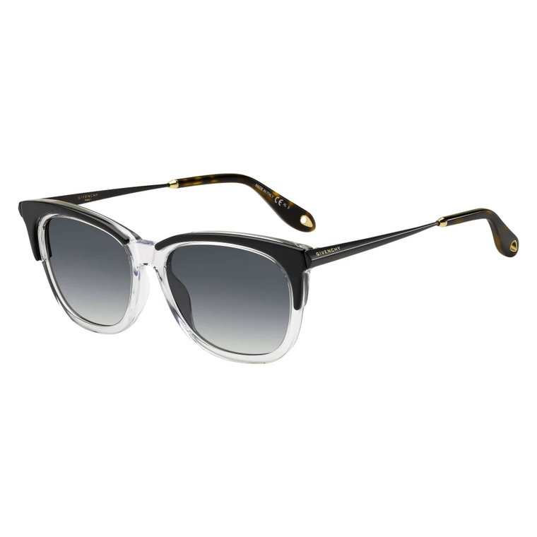 Stylowe okulary przeciwsłoneczne z ciemnoszarymi soczewkami Givenchy