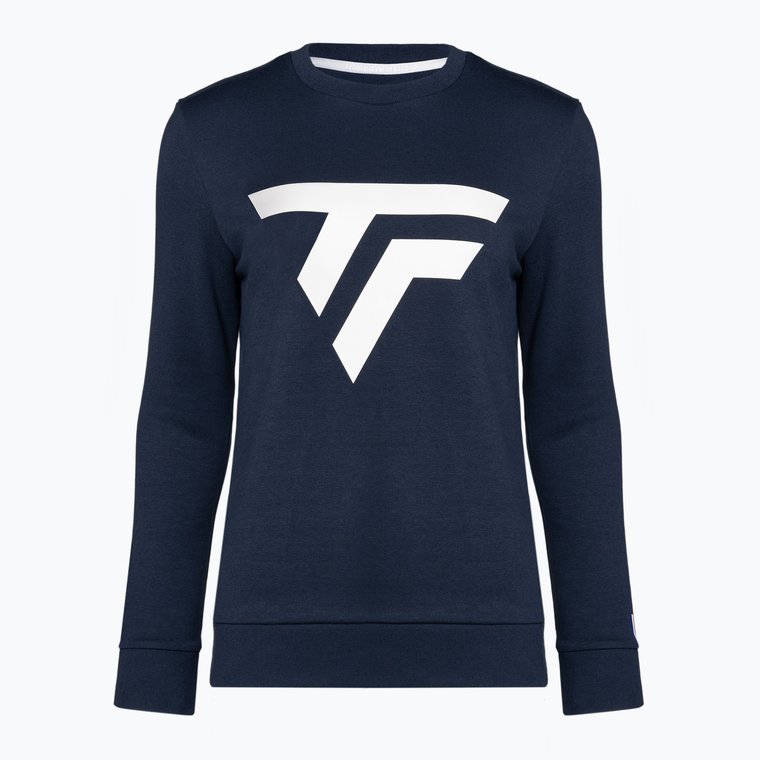 Bluza tenisowa damska Tecnifibre 21WFLSWEA Fleece marine