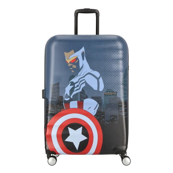 American Tourister Wavebreaker Disney 4 kółka Walizka 77 cm captain america city