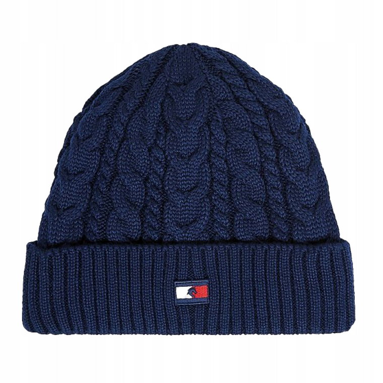 Czapka Tommy Hilfiger Men Sport Beanie Desert Sky Ocieplana Polar