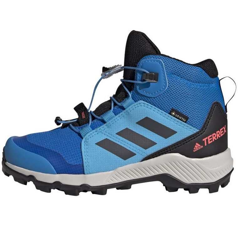 Buty adidas Terrex Mid Gtx K Jr GY7682 niebieskie