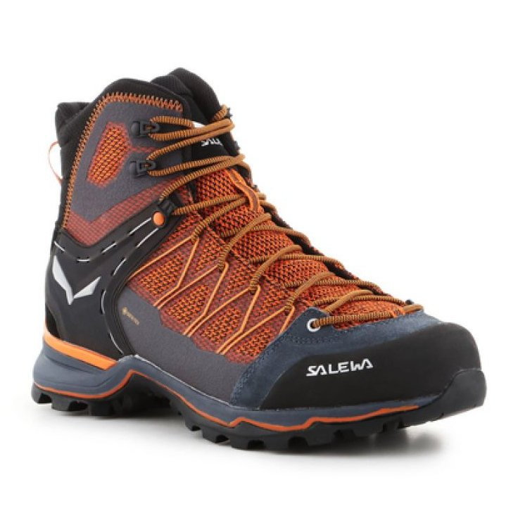 Buty Salewa Ms Mtn Trainer Lite Mid Gtx M 61359-0927 czarne pomarańczowe