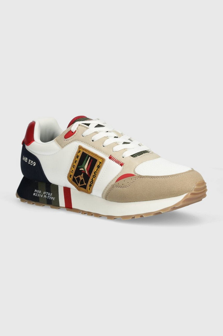 Aeronautica Militare sneakersy kolor beżowy SC275CT3331