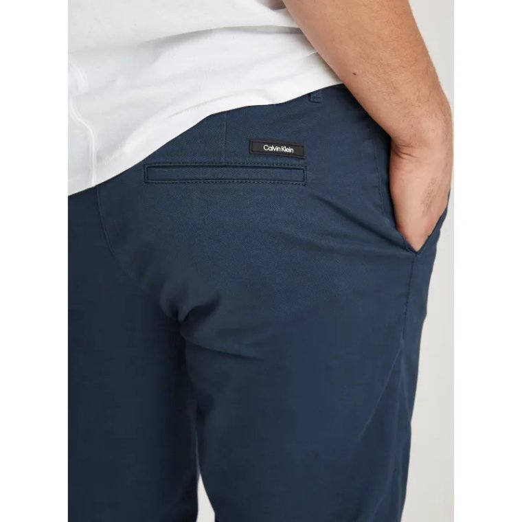 Calvin Klein Spodnie chino MODERN TWILL | Slim Fit