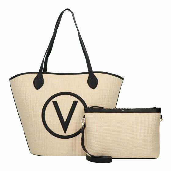 Valentino Covent Shopper Bag 33 cm naturale-nero