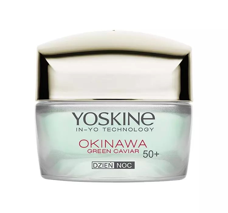 YOSKINE OKINAWA GREEN CAVIAR 50+ KREM ROZPRASOWUJĄCY ZMARSZCZKI 50ML