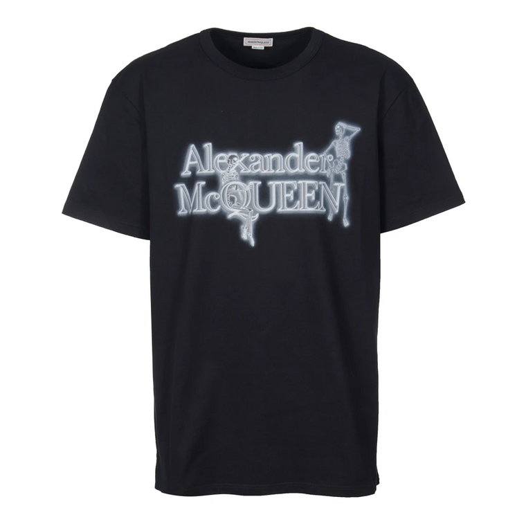 Pinaforemetal T-Shirt dla Mężczyzn Alexander McQueen