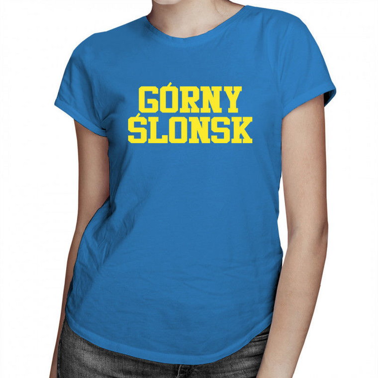 Górny Ślonsk - damska koszulka z nadrukiem