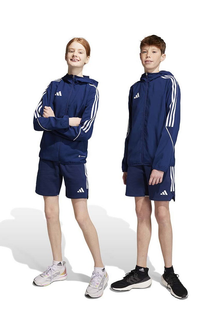 adidas Performance szorty dziecięce TIRO23L kolor granatowy regulowana talia