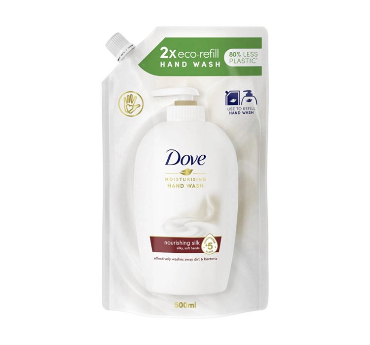 DOVE CARING HAND WASH FINE SILK MYDŁO DO RĄK W PŁYNIE 500ML